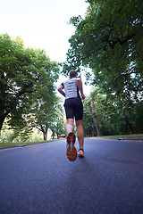 Image showing man jogging