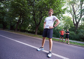 Image showing man jogging