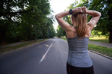 Image showing couple jogging