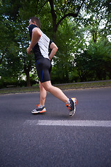 Image showing man jogging