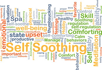 Image showing Self-soothing background concept