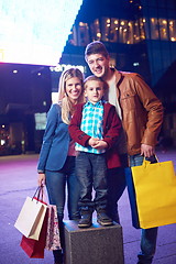 Image showing Group Of Friends Enjoying Shopping