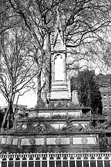 Image showing in cemetery     england europe old construction and    history