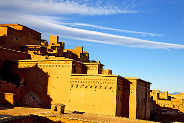 Image showing season   in morocco  old      and the historical village