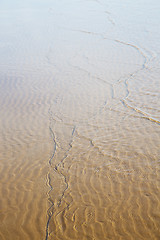 Image showing morocco in africa   beach near atlantic ocean