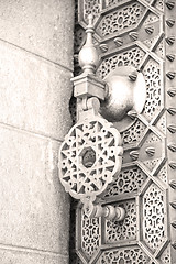 Image showing knocker in morocco  and history