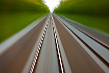 Image showing Rails blur