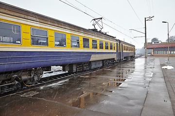 Image showing Trains on the staion