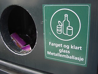 Image showing Recycling point