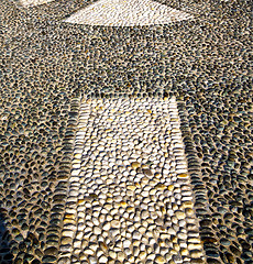 Image showing in   castano    pavement of a curch and marble