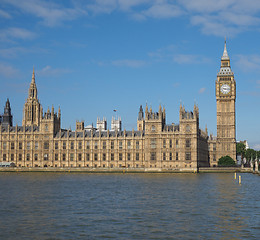 Image showing Houses of Parliament in London