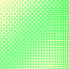 Image showing Colored Halftone Patterns. Set of  Halftones