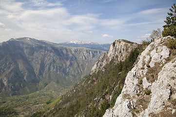 Image showing Canyon of river Tara, Montenegro