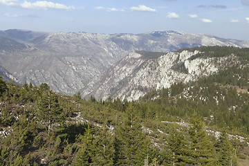 Image showing Canyon of river Tara, Montenegro