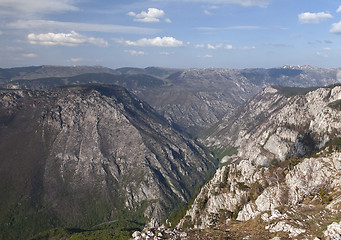 Image showing Canyon of river Tara, Montenegro