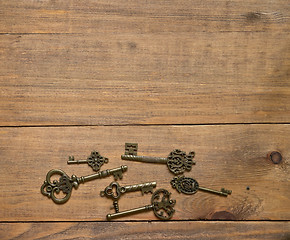 Image showing old keys