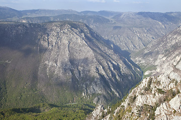 Image showing Canyon of river Tara, Montenegro