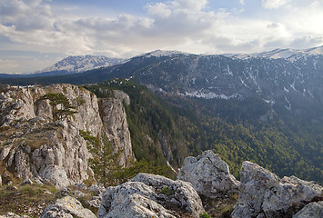 Image showing Canyon of river Tara, Montenegro