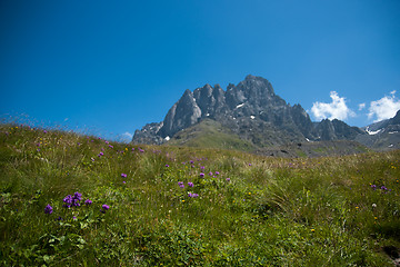 Image showing Hiking in Georgia Mountain