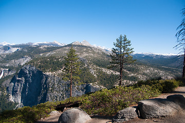 Image showing Hiking panaramic train in Yosemite