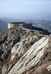 Image showing Viewpoint at prince Njegos mausoleum