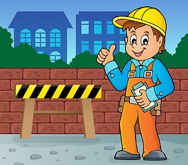 Image showing Construction worker theme image 4