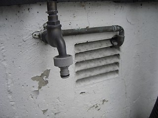 Image showing Garden tap