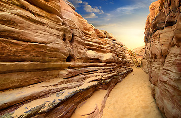 Image showing Canyon in Sinai