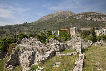 Image showing Ruins of Old Bar, Montenegro