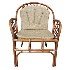 Image showing Wicker chair