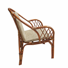 Image showing Wicker chair