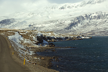 Image showing East fiords in Iceland