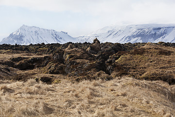 Image showing Mountain view, Iceland