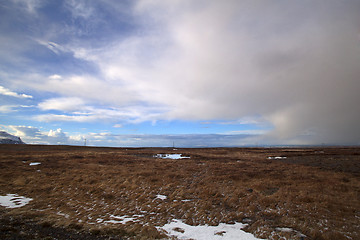 Image showing Beautiful volcano landscape in Iceland