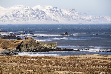 Image showing East fiords in Iceland