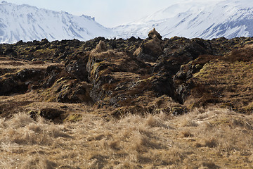 Image showing Mountain view, Iceland