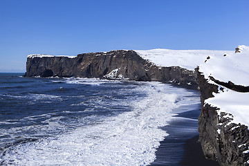 Image showing Peninsula Dyrhólaey in south Iceland