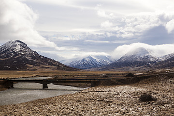 Image showing Impressive volcano mountain landscape in Iceland