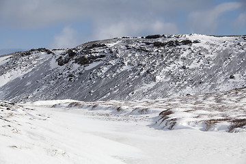 Image showing Mountain view, Iceland