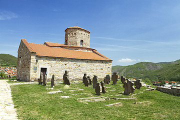 Image showing Church near Novi Pazar, Serbia