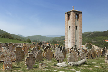 Image showing Church near Novi Pazar, Serbia