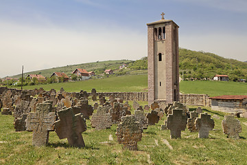 Image showing Church near Novi Pazar, Serbia