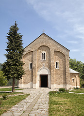Image showing Virgin's church of Studenica monastery 