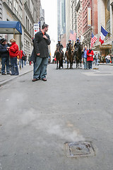 Image showing Saint Patricks Day Parade calvary