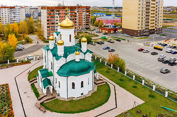 Image showing Church in Tura residential district.Tyumen. Russia