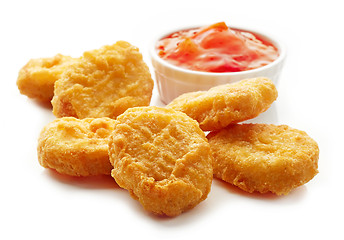 Image showing Chicken nuggets