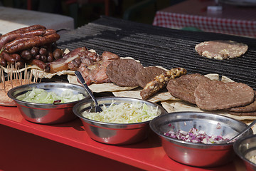 Image showing Street food in Serbia