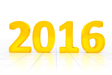 Image showing New Year 2016