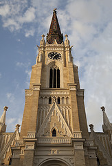 Image showing Name of Mary Church in Novi Sad