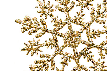 Image showing snowflake isolated